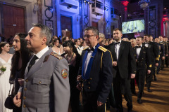 Offiziersball am 17 01 2025 in der Hofburg /Wien